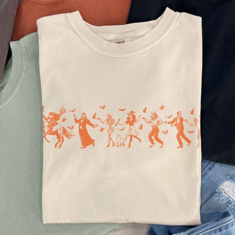 Halloween Monster Parade T-Shirt - Image 3