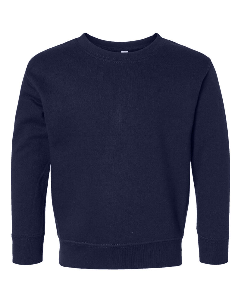 a rabbit skins toddler sweatshirt in navy