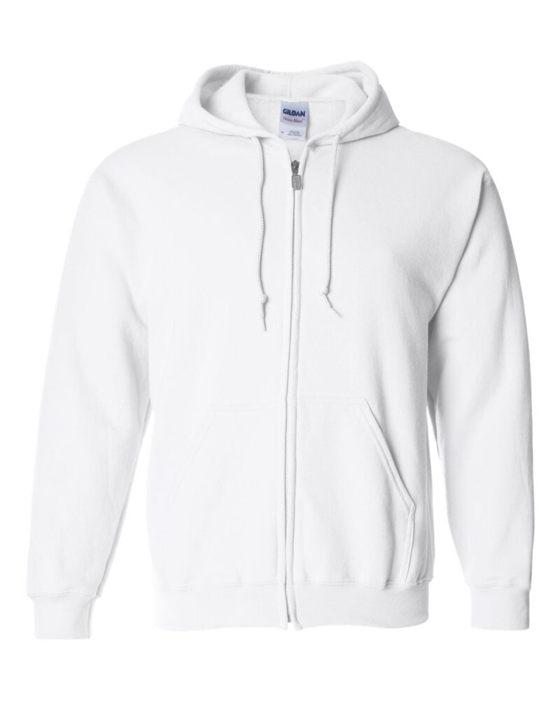 Custom Heavy Blend Full Zip Hoodie - Image 2