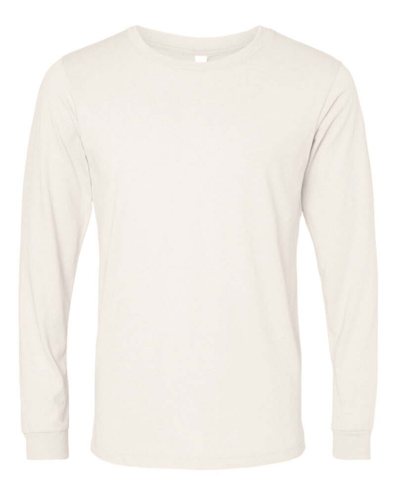 Custom Long Sleeve Heather Tee - Image 13