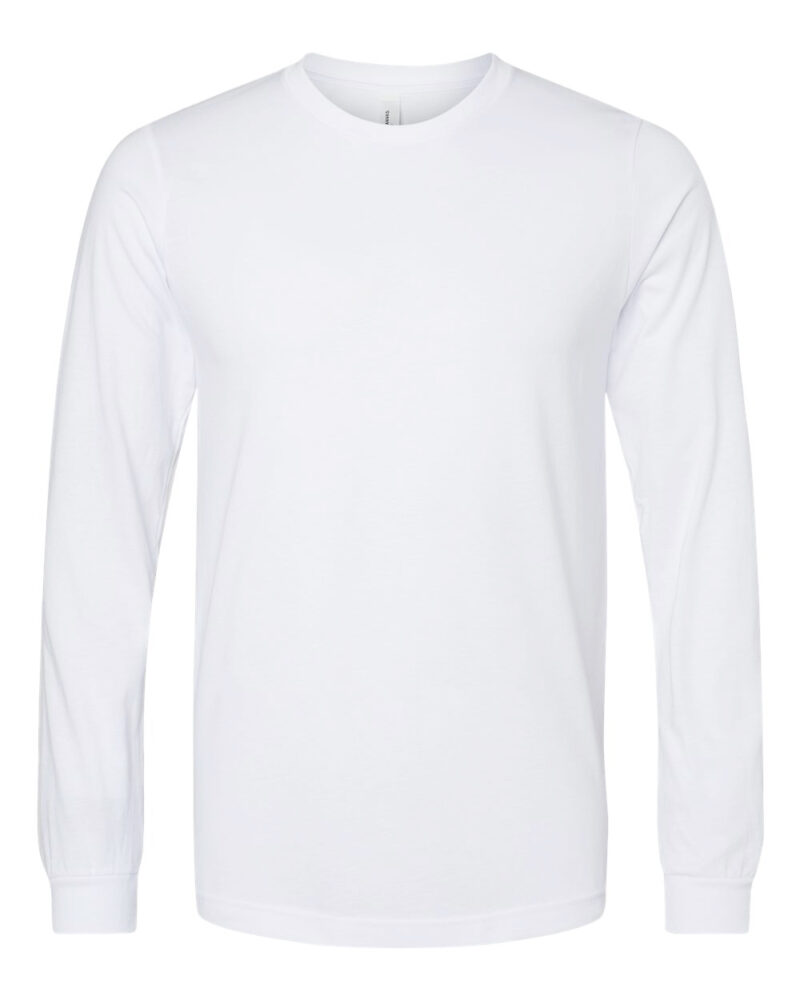 Custom Long Sleeve Heather Tee - Image 21