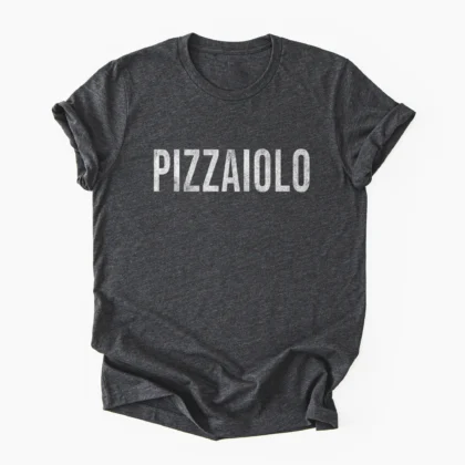 a Pizzaiolo Shirt in dark grey heather