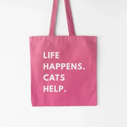 a life happens cats help tote in azalea