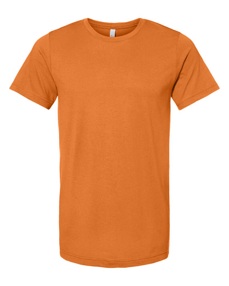 Custom Bella Canvas Jersey Tee Fall Colors