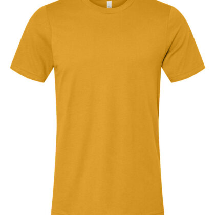 Custom Bella Canvas Jersey Tee Fall Colors