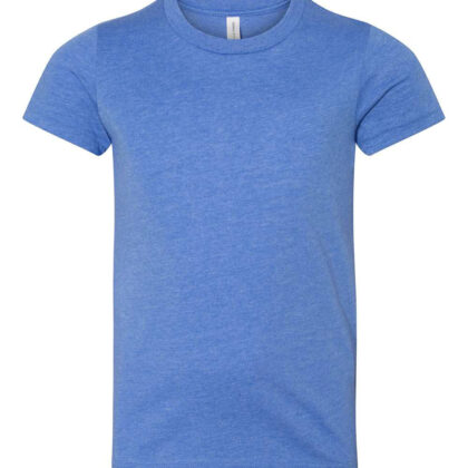 Custom Youth Bella Canvas Heather Jersey T-Shirts