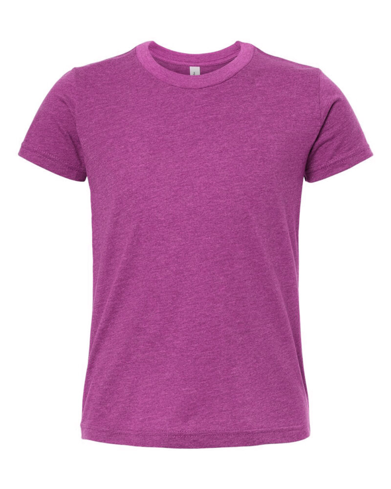 Custom Youth Bella Canvas Heather Jersey T-Shirts