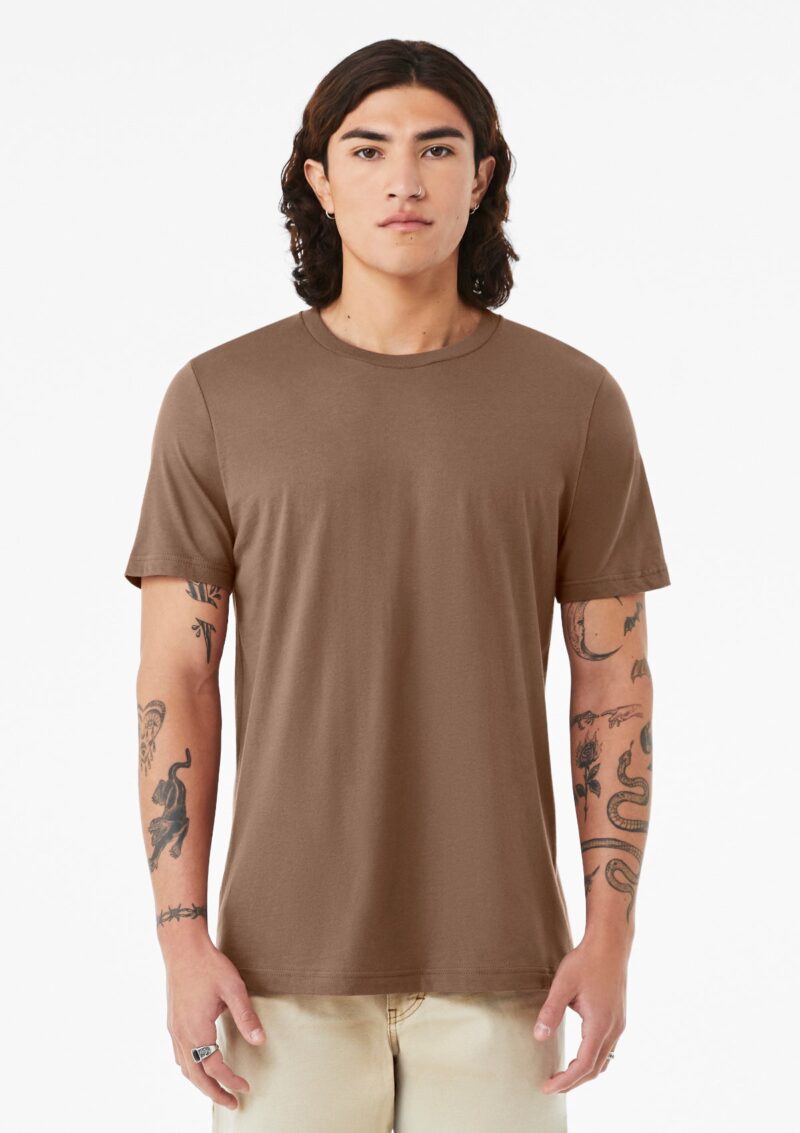 Custom Bella Canvas Jersey Tee Fall Colors