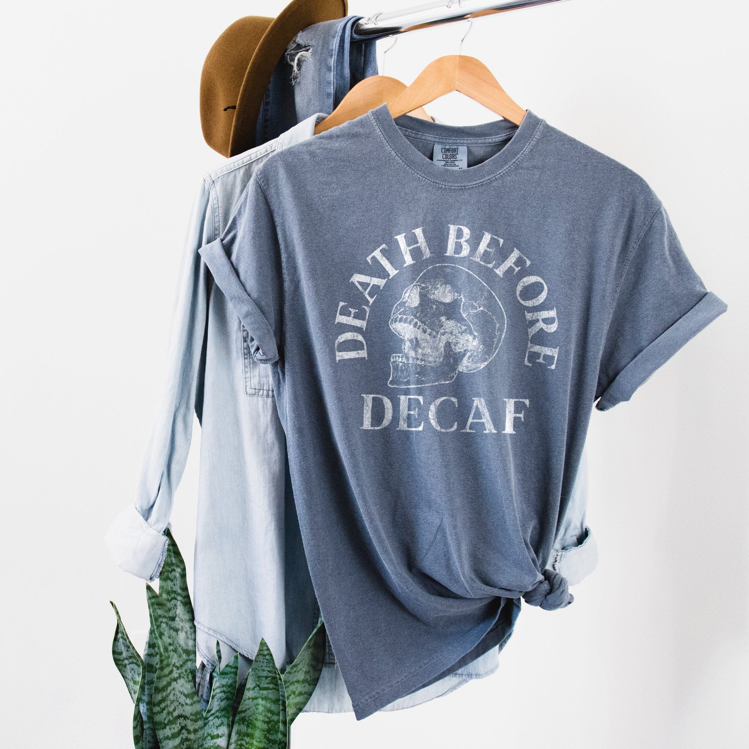 Death Before Decaf T-Shirt